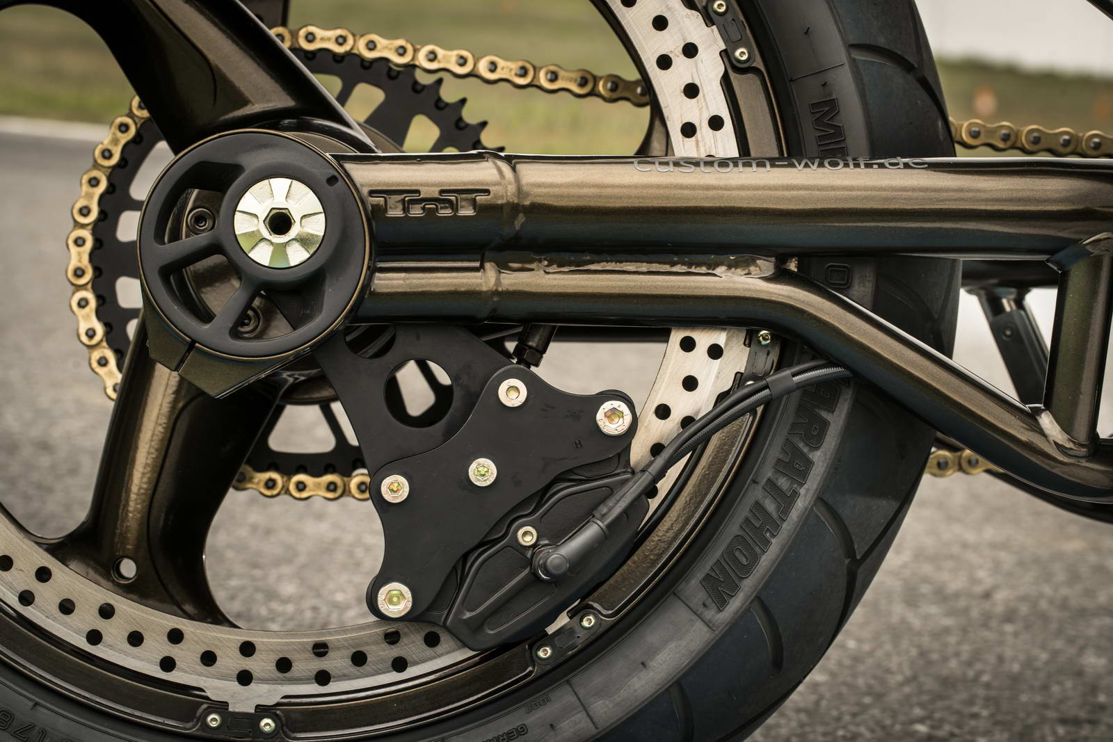 Custom Wolf Dragstyle Kawa GSXR